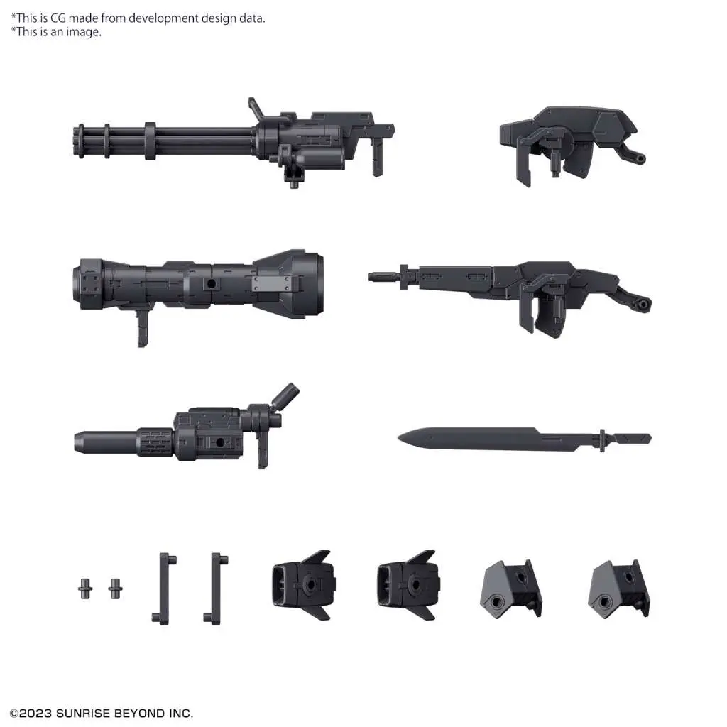 Maquette hg amaim weapon set 7